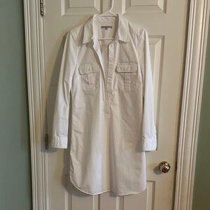 GAP Cream Shirt Dress